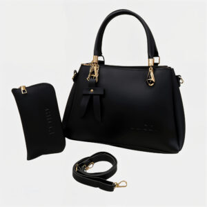 2pc Black handbag Set