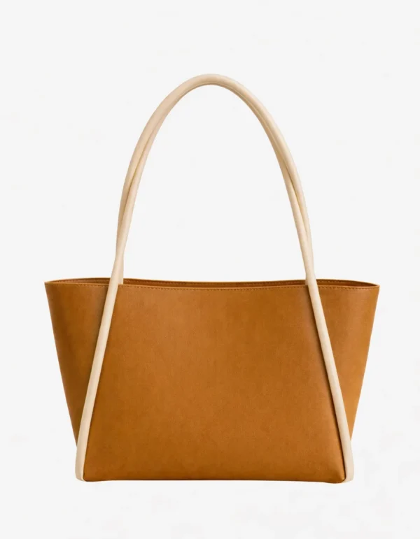 Arc Handle Totebag Mustard
