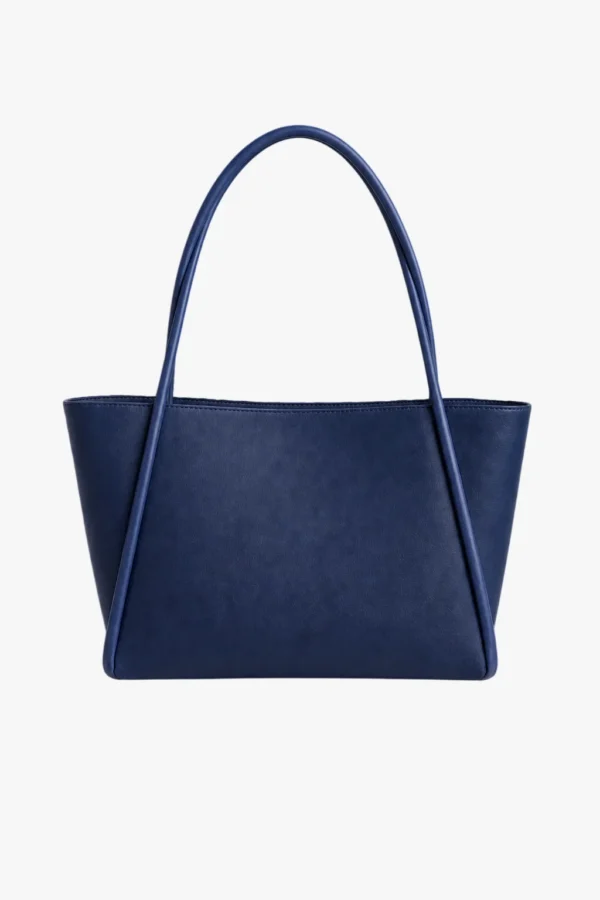 Arc Handle Totebag Blue