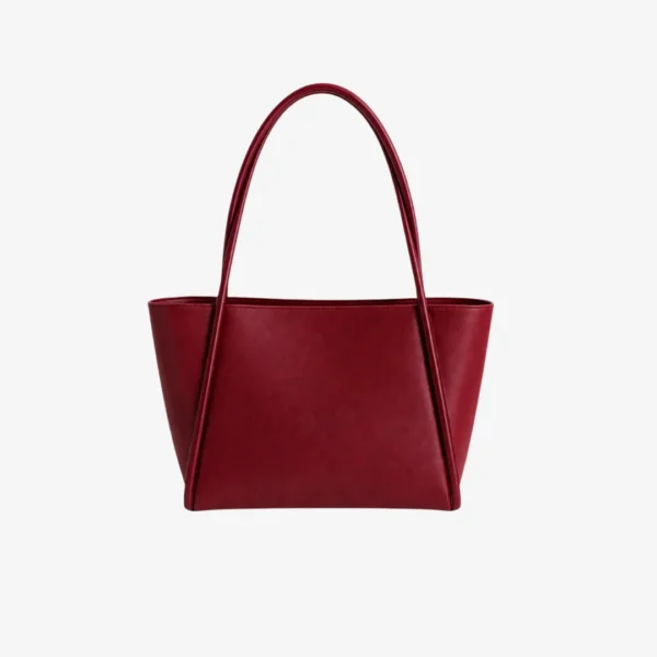 Arc Handle Totebag Maroon