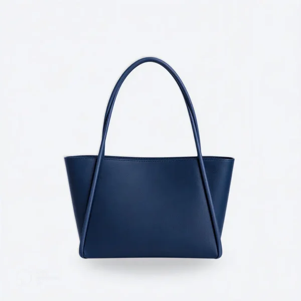 Arc Handle Totebag Blue