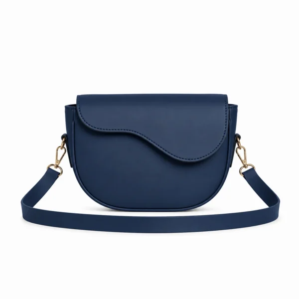 Blue wavy Bag