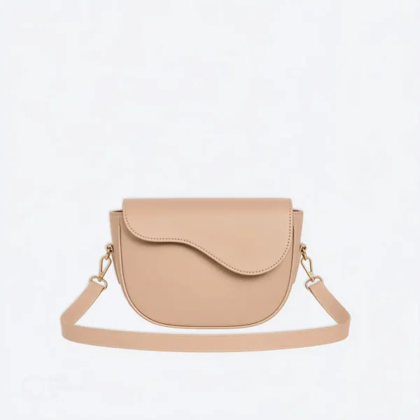 Beige wavy Bag