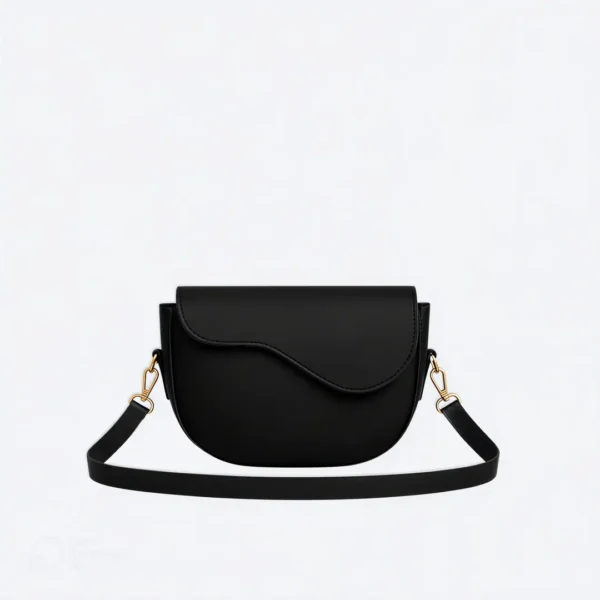 Black wavy Bag