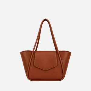 Mira Magnetic Flap Tote Bag Mustard