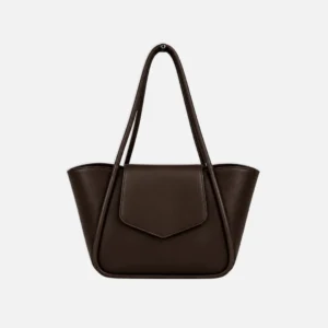 Mira Magnetic Flap Tote Bag Coffee